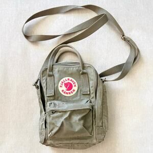 Fjallraven Kanken Sling Crossbody Bag Olive Green Mini Backpack Style 23797